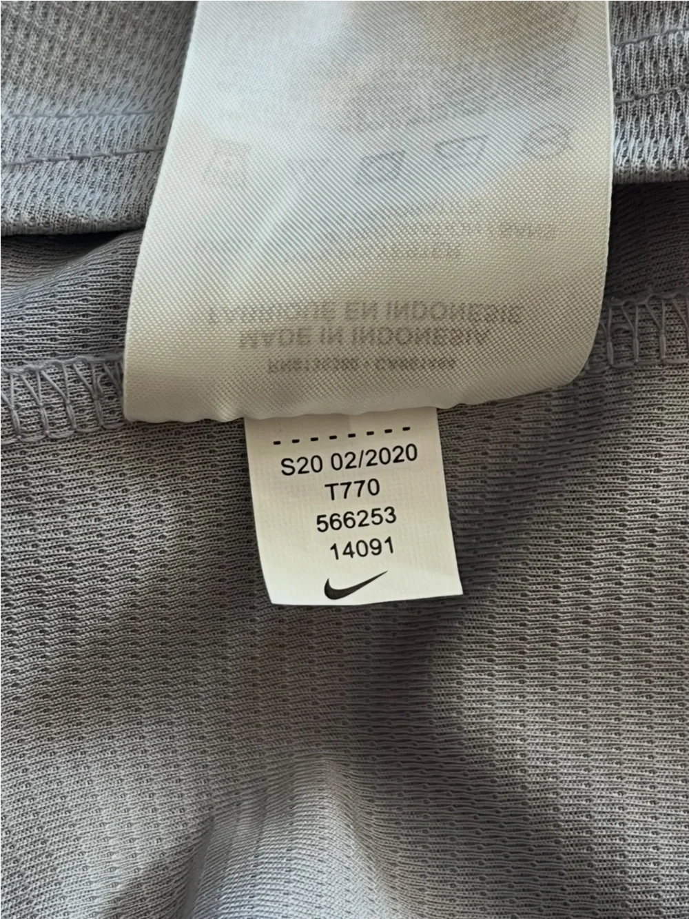 Nike Gray and Blue Dodgers Button-Up Jersey